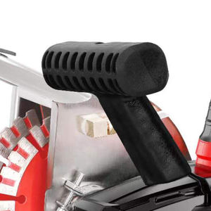 Mesin pemotong listrik desain baru, mesin pemotong logam bebas debu pisau gergaji ganda 133mm slot beton - Product Image 5