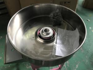 Nouvelle Machine à barbe à papa électrique commerciale/fabricant de barbe à papa de fleur rose avec chariot - Product Image 5