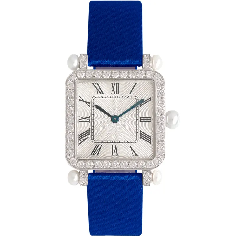 Luxury fashion square watch small dial 2023 style 1:1 new design women's jewelry quartz watch