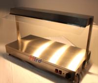 Station de maintien au chaud électrique en acier inoxydable argenté pour la restauration rapide – Équipement de restauration commerciale très demandé