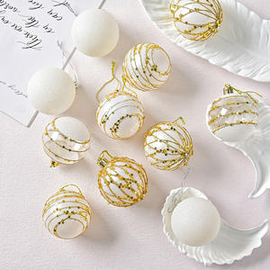 Bolas de Navidad de plástico de alta calidad 2025, bolas decorativas impermeables, suministro de fábrica con precio atractivo - Product Image 4