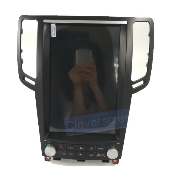 Tesla IPS ekran 12.1 ''araba android müzik seti DVD Video radyo video oynatıcı Infiniti G37 desteği GPS navigasyon sistemi carplay
