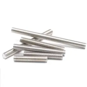 Stainless Steel 304 316 All Thread Rod Stud Bolt Thread Bar Screw All Thread Round Bar
