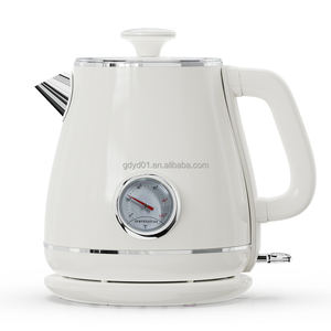 Novo Chaleira Elétrica com Controle de Temperatura, Chaleiras Elétricas de Parede Dupla para Aquecimento Rápido de Água - Product Image 1