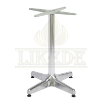 Base de table d'extérieur en aluminium pas chère pour restaurant