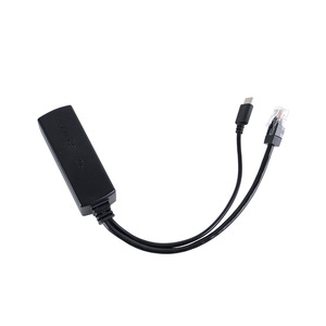 Module d'alimentation pour séparateur PoE standard avec ligne de séparation de puissance synthétisant une transmission gigabit 48V vers 5V 2.4A avec isolation - Product Image 3