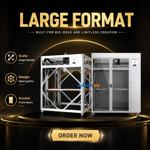 เครื่องพิมพ์ 3 มิติแบบเม็ดพลาสติกขนาดใหญ่ AI Smart สำหรับงานอุตสาหกรรม ระบบ FDM สำหรับงานประติมากรรมและการจัดแสดง - Product Image 6
