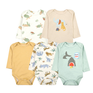 Mameluco con Estampado <span class=keywords><strong>de</strong></span> Dibujos Animados para Recién Nacido, 12 Meses, Manga Larga, Ropa <span class=keywords><strong>de</strong></span> Bebé Completa y Linda - Product Image 3