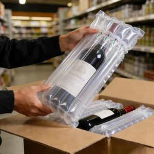 Separatori Impilabili a Colonna d'Aria per Bottiglie, Prevenzione di Scricchiolamenti e Rotture Durante il Trasporto di Contenitori in Vetro/Ceramica - Product Image 3