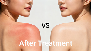 Post Sun Repair Body Lotion 300ml Calmante Aloe Vera para el alivio de las quemaduras solares - Product Image 4