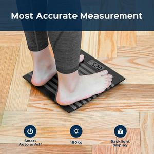 Fabricant <span class=keywords><strong>Mini</strong></span> Batterie <span class=keywords><strong>Personne</strong></span> Corps Humain Eletronic Balance Pondération 180kg Poids Corporel Machine Balance Numérique Salle De Bains - Product Image 6