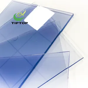 Tiptop 0,3mm 0,15mm A4 Größe Bunte gefrostete PVC-Notiz Binde abdeckung Stationäre PVC-starre Blätter