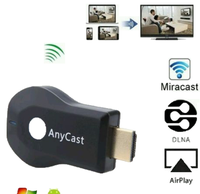 Dongle de télévision sans fil Anycast M2 Plus d'origine à faible coût USB2.0 dispositif récepteur Miracast interne pour ordinateur portable en stock