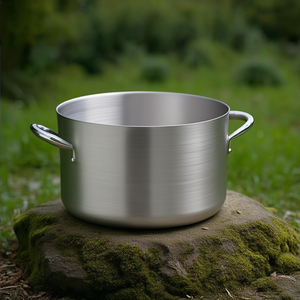 Casserole en aluminium (32cm) SÉRIE PROFESSIONNELLE 7000 Argent naturel 7020 32 - Product Image 3