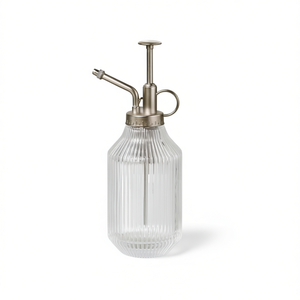 Pulvérisateur manuel en verre texturé Hearth pour plantes, bouteille de pulvérisation anti-fuite, outil d'arrosage de jardin, buse de brumisation, fonctionnement manuel - Product Image 1