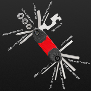 Herramienta Multifunción Plegable Yueli, Destornillador Hexagonal, Llave de Tubo, Kit de Reparación Portátil, Acero Aleado, Talla Única - Product Image 1