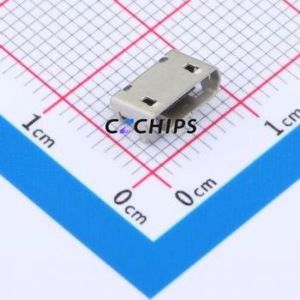 USB-111HJ-B-CU T1.1 USB Connector SMD Connector ( Connector Type: Micro-B )( Protocol Standard: USB 2.0 )( Gender: Female ) - Product Image 1