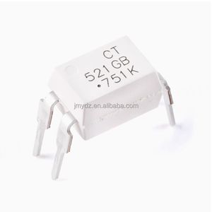 Optoacoplador de salida fototransistorizada CT521-1GB DIP-4 compatible con TLP521 - Product Image 1