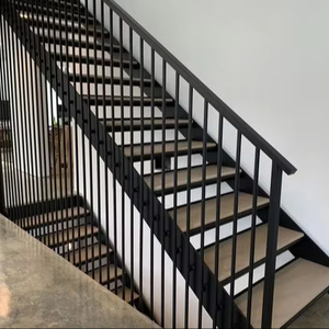 Revestimiento de Limpieza Ecológico y Duradero <span class=keywords><strong>para</strong></span> Uso en Interiores, <span class=keywords><strong>para</strong></span> Apartamentos y Hoteles, Escalera Moderna de <span class=keywords><strong>Madera</strong></span> de Roble Blanco Mate, Garantía de 5 Años - Product Image 5