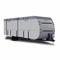 Housse de protection pour caravane - Tissu non tissé, anti-poussière, imperméable, anti-UV, pour toutes les saisons