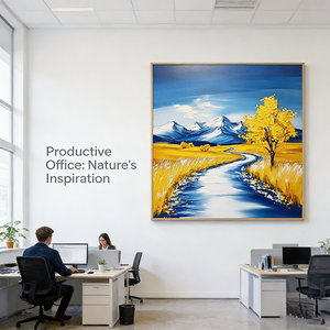 Pinturas de Paisajes sobre Lienzo, Cuadros Decorativos para el Hogar y Arte de Pared para la Sala de Estar, para la Habitación de un Niño - Product Image 5