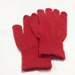 Gants tricotés mi-doigts chauds et doux en peluche pour hommes et femmes, mitaines sans doigts pour le cyclisme hivernal - Product Image 3