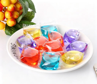 Capsules de lessive multi-couleurs à chambre unique 8g du fabricant – Détergent haute concentration en vrac pour la vente en gros