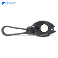 Kabel Serat Optik FB-A15 Bahan Nylon PA66 Bentuk Ikan Tahan UV 1.5kN Untuk Penggunaan Overhead Diameter Kawat 2-6mm