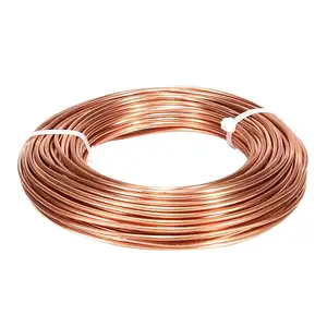 Top Quality Bare Copper Round Wire 99.9% Pure copper wire 0.05mm to 2.6mm copper wire