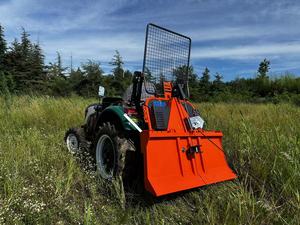 Équipement durable de débardage de bois pour tracteur avec prise de force (PTO), treuil forestier pour le transport de bois avec câble métallique de 70 m, <span class=keywords><strong>remorque</strong></span> à bois pour bois de chauffage, déchiqueteuse de bois 1 - Product Image 2