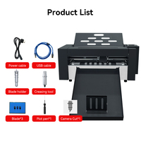 Máquina de Corte y Troquelado de Vinilo con Servomotor Purcell, PLC Delta, Procesamiento de Papel A3/A4, Doble Cabezal, WiFi, Alimentación Automática