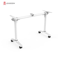 Table de formation pliable LEADCOM LS-701, empilable en usine, pour salle de classe universitaire, multifonctionnelle, pour salle de réunion