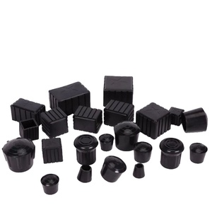 Vuông chống trượt mòn cao su Ghế chân Mẹo Mũ bảo vệ đồ nội thất bàn và ghế chân Bìa - Product Image 4