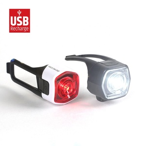 LUMIXELL 30lm Phare de vélo LED rechargeable USB-C, étanche IPX4, en ABS, pour la conduite nocturne, feu arrière portable - Product Image 3