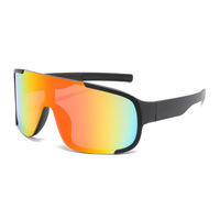 Vente en gros de nouvelles lunettes de soleil à monture PC colorées UV400 pour l'alpinisme et les sports de plein air lunettes de cyclisme protection UV