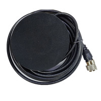 Antena de ventosa a prueba de polvo para walkie-talkie montada en vehículo, cable coaxial corto de 5 metros, conectores BNC macho de 9 cm y conector macho tipo C