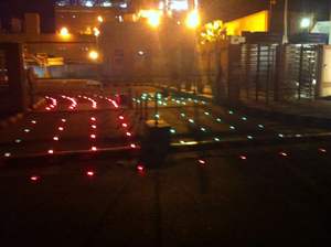 Высокояркие алюминиевые дорожные шпильки, устойчивы к снегоочистке, ПВХ, контуры дороги в разных цветах - Product Image 6