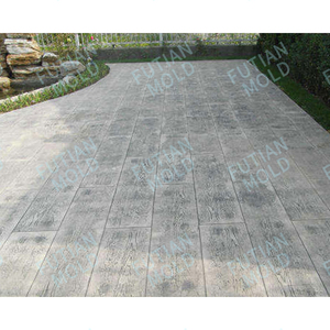 Ventas de fábrica Esteras de cemento decorativas duraderas Juegos de pisos Textura Impresión Estampada Moldes de hormigón Moldes de sello de hormigón - Product Image 4