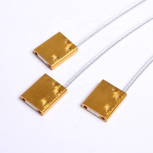 공장 가격 밴 및 컨테이너 트럭 보안 씰 잠금 장치 (단단한 와이어 케이블 적용) - Product Image 1