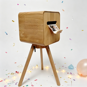 Nuovo Design Multifunzionale Portatile DNP 525 Stand per Stampa Istantanea in Legno per Cabina Fotografica - Product Image 2