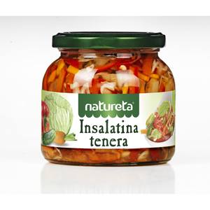 Ensalada de Pimientos Picados en Vinagre Natureta en Lata de 530g, Paquete de 6 Unidades - Product Image 1
