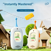 Walkie Talkies con Cámara para Niños, Paquete de 2, Alcance de 300 Metros, para Exteriores, para Niños y Niñas, Regalo de Navidad