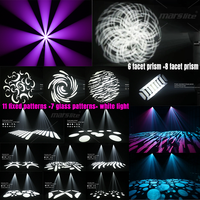 Marslite Beam 500W LED Moving Head DJ-Licht Sharpy Equipment 3-in-1 BSW Beam Spot Wash CTO CMY Moving Head Licht LED Bühnenlicht