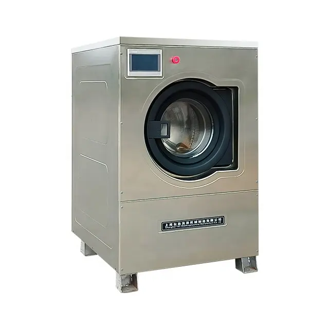 Washing Machine Electric heating 20kg Automatic industrial washing machine Laundry equipment to wash and spin for dry cleaners