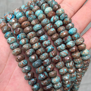 <span class=keywords><strong>Jaspe</strong></span> azul Calsilica para fabricación <span class=keywords><strong>de</strong></span> joyas, 4x13mm, pulido mejorado, cuadrado, piedras sueltas - Product Image 6