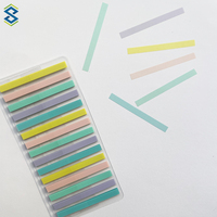 Blocs-notes colorés KINGPIN en gros, film PET transparent, autocollants, imperméables, écriture fluide, notes adhésives personnalisables