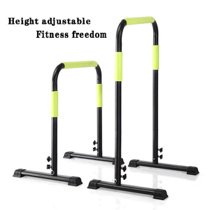Barras Paralelas Ajustables y Portátiles para Ejercicios en Casa, Equipo de Calistenia, Entrenamiento Duradero y Ecológico para Fitness en Interiores ZJFIT - Product Image 6
