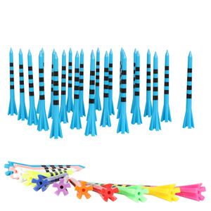 <b>Golf</b> Tee 83mm 70mm Transfer Printed Rocket Head Plastic Tees Durable <b>Golf</b> Course Supplies - Product Image 2