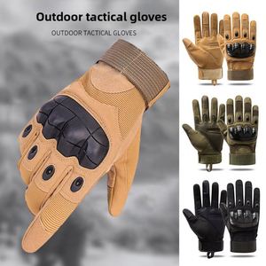Guantes Tácticos Gruesos Transpirables de Dedo Completo para Hombre, Anticorte, Antideslizantes, para Deportes al Aire Libre, Combate y Entrenamiento Especializado - Product Image 3