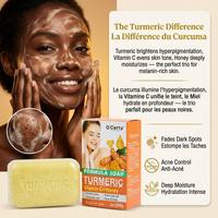 Gel Douche Éclaircissant au Curcuma et Vitamines, Nettoyage Profond Anti-Âge, Soin Corporel Illuminant, Marque Privée OEM